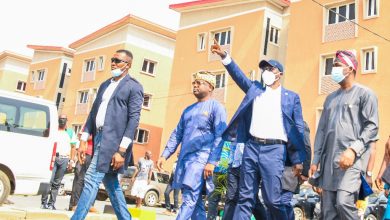 Photo of Sanwo-Olu commissions 480 housing units at Ibeshe, names it B.O. Benson Estate