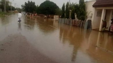 Photo of Flood damages houses, electricity poles in Lagos as canal overflows