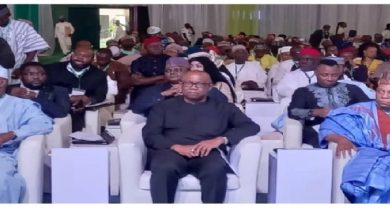 Photo of APC Presidential Candidate Tinubu absent as Atiku, Obi, others sign Peace Accord