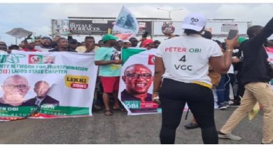 Photo of BREAKING: ‘Obidients’ begin Lagos Rally, shut down parts of the metropolis, other states