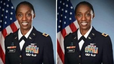 Photo of Amanda Azubuike, 1st Nigerian woman to become Brigadier General in US Army