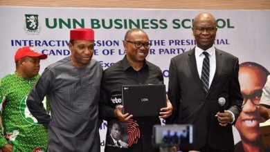 Photo of Obi at UNN, says, ‘Don’t handover a sick country to a sick man’