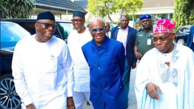 Photo of 2023 Elections: Obasanjo, Fayemi visit Wike in Port Harcourt 