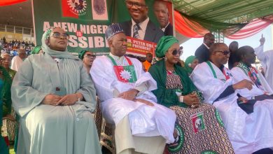 Photo of Mammoth crowd welcomes Obi-Datti in Kaduna; It was an ‘awesome outing’ says Obi