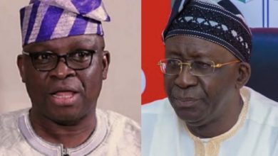 Photo of ‘Last kick of a dead horse,’ Fayose reacts to PDP suspension
