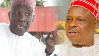 Photo of JUST IN: Tension heightens in Kano as Kwankwaso, Buba Galadima, thousands of NNPP supporters storm INEC Office over guber result 