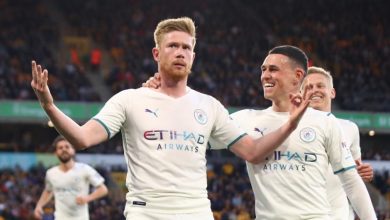 Photo of Man City trash Arsenal to move two points off top