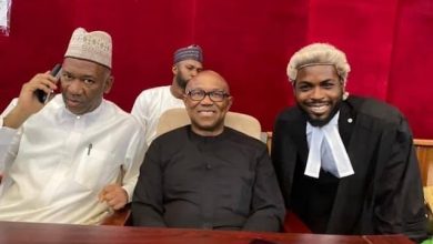 Photo of Obi, Baba-Ahmed present as Presidential Tribunal resumes hearing