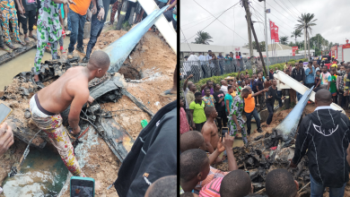 Photo of Four escape death from Tuesday aircraft crash in Lagos