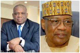 Photo of Kalu felicitates former President Babangida at 82