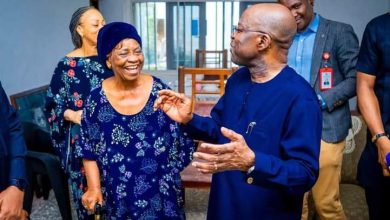 Photo of Honour to an Icon: Gov Otti visits Sam Mbakwe’s widow, says ex-Gov’s achievements remain unequalled