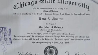 Photo of Nigerian President’s CSU diploma is a fake, By J. Coyden Palmer