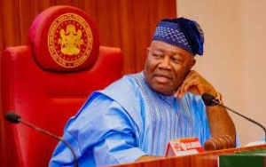 Photo of Senate President Akpabio mocks Nigerians again, tells them ‘wherever you see free food, help yourselves’