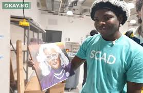 Photo of Nigerian student sets new world record for painting marathon