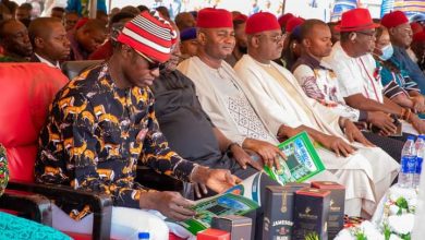 Photo of Nwifuru tasks Ebonyi people on education, donates N100m to scholarship
