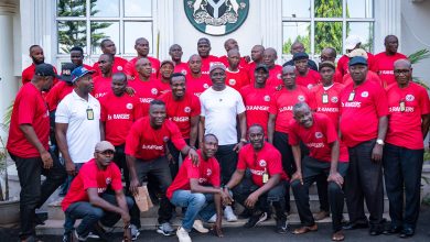 Photo of Soludo hosts ex-Rangers International players, describes them as living legends