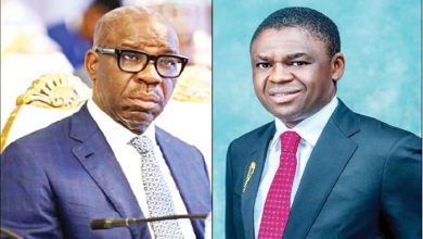 Photo of Governor Obaseki barred me entry into Edo – Shaibu cries out 