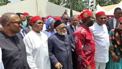 Photo of Peter Obi pays glowing tribute to Dr. Ezeife, calls him ‘exceptional patriot’ 