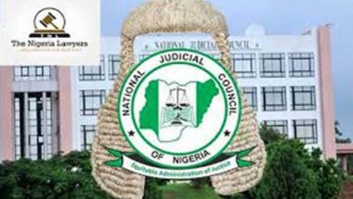 Photo of NJC issues warning letters to 3 judges, bars them from elevation