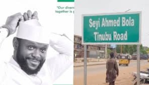Photo of Outrage as Sokoto Governor names new road after Seyi Tinubu