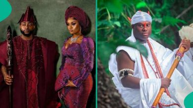 Photo of Ooni of Ife reacts to criticisms of attending Davido’s marriage ceremony, says ‘I’ve no apologies’ 