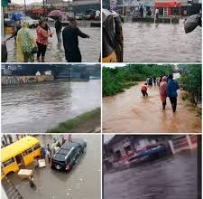 Photo of Businesses grounded, house collapses as flood from 10-hour rainfall takes over Lagos