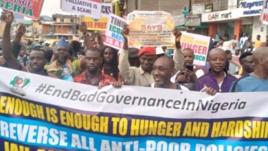 Photo of Hunger Protest: We can’t be intimidated, action’ll continue until Tinubu accedes to our demands – Protesters