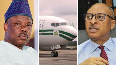 Photo of Presidential Jet Seizure: Utomi tackles ex-Gov Amosun over blacklist allegation