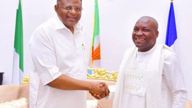 Photo of Etaba felicitates Gov Otu, Cross Riverians on the groundbreaking of 365km Grandlito Railway project