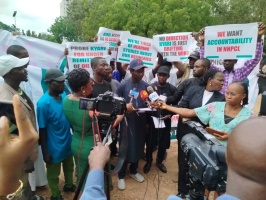 Photo of Protest rocks Abuja over fuel scarcity