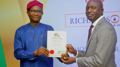 Photo of Polaris Bank inducted Premium Member of Nigeria-British Chamber of Commerce