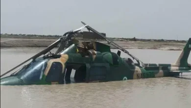 Photo of TRAGEDY: All feared dead as helicopter with 8 passengers crashes into river in Rivers
