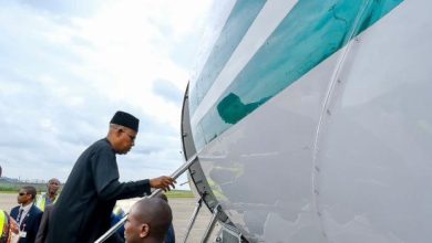 Photo of Vacancy in Aso Rock again as VP Shettima departs Nigeria for Côte d’Ivoire after Tinubu jets out to France 