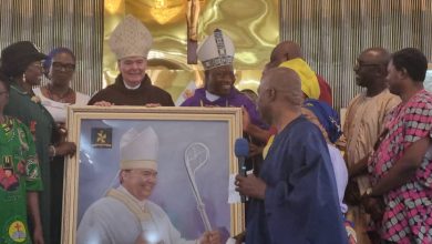 Photo of Papal Nuncio Crotty celebrates first Mass at Abuja Pro-Cathedral