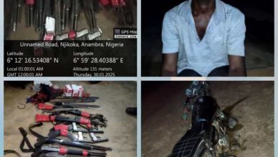 Photo of Guns, charms, others recovered as newly-launched security outfit, Agụnechemba bursts another hideout in Anambra
