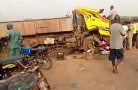 Photo of Tragedy as truck crushes 9 family members to death in their house
