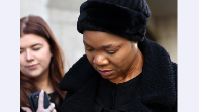 Photo of Senator Ekweremadu’s wife released from UK prison, back in Nigeria