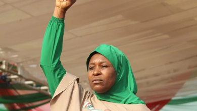 Photo of Natasha Akpoti: ‘Akpabio who should be in jail is harassing female Senators’ – Aisha Yesufu