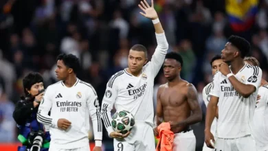 Photo of Mbappe hat-trick sends Real Madrid into last 16 as Man City exit