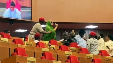 Photo of Drama in Senate as Natasha tells Akpabio ‘I’m not afraid of you’