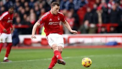 Photo of Wood hits hat-trick as Forest smash Brighton 7-0