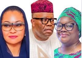Photo of Akpabio’s wife defends him over Natasha’s sexual harassment claim, says ‘My husband is disciplined’ •Threatens legal action