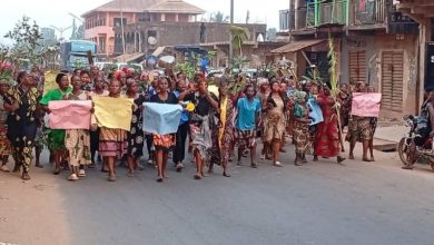 Photo of Enugu women protest herdsmen attacks, block highway