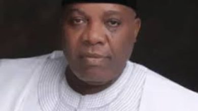 Photo of Former presidential spokesman, Doyin Okupe, buried