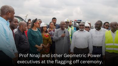 Photo of Geometric Power flags off construction of 42km dedicated line to industries, to be ready in June