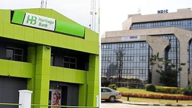 Photo of NDIC begins N46.6bn payout to top depositors of the rested Heritage Bank 