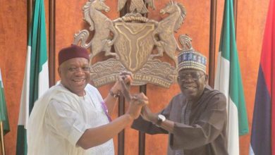 Photo of Tinubu salutes Senator Orji Uzor Kalu at 65
