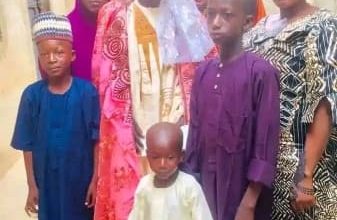Photo of Kidnapped Imam, family members feared killed in bandits’ den