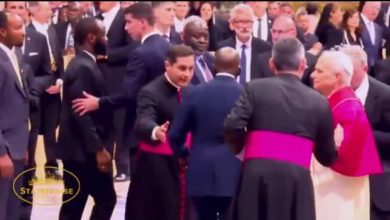 Photo of How Vatican security blocked Seyi Tinubu from meeting with Pope Leo XIV in viral video