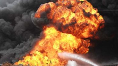 Photo of JUST IN: 5 injured, vehicles burnt as explosion rocks filling station in Rivers